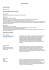 Antonia Alampi Personal data Selected Education and Training