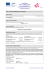 Final Report Part I. Project identification and summary