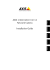 AXIS 210/210A/211/211A Installation Guide