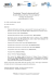 Programma dei lavori