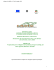 REGIONE LAZIO MISURA 124 “Cooperazione per lo sviluppo di