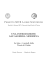 Progetto MIUR Lauree Scientifiche UNA INTRODUZIONE