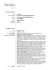 formato europeo per il curriculum vitae