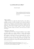 Articolo colegato al tema dell`intervento