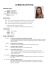CURRICULUM VITAE