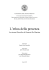 L`ethos della presenza - Unitn