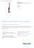 Product Leaflet: Senza filo 2 in 1 con impugnatura