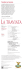 Lirica e balletto Stagione 2015-2016