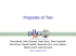 Proposte di Tesi - DataBase and Data Mining Group