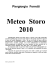 Meteo Storo 2010 - Comune di Storo