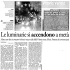 Le luminarie si accendono a metà