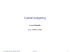 Lecture 19 - Luca Deidda
