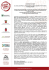 COMUNICATO STAMPA AL VIA DAL 24 APRILE AL 2