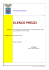 elenco prezzi - Provincia di Caserta