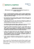 comunicato stampa - Studi e Ricerche per il Mezzogiorno
