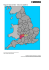 Mappa di Gloucestershire - Gloucester, Inghilterra - Luventicus