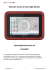 Manuale utente di Stoneridge Optimo Stoneridge Electronics Ltd