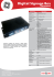 Depliant Digital Signage Box