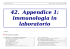 Immunologia in laboratorio