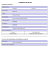 curriculum vitae