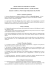 Regolamento Cultori della Materia - Dipartimento di Storia, Società