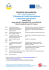 Seminario transnazionale “Il Sistema dei Crediti Formativi per l