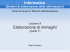 Informatica Elaborazione di immagini