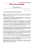 Comunicato stampa / Press release Rimini, 24 ottobre 2008