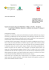 Lettera presentazione - Oro della Terra a Tavola III ediz