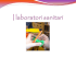 Il laboratorio sanitario
