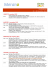 Manifestazioni 23 – 29 novembre 2015