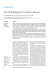 Very early diagnosis of systemic sclerosis
