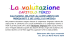 VALUTAZIONI RELATIVE ALL`ACCERTAMENTO