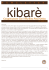 Kibarè newsletter Settembre 2015
