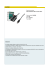 Specifiche tecniche formato Acrobat PDF