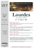 Lourdes - Speciale Treno Agosto 2015
