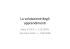 La valutazione degli apprendimenti