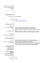 formato europeo per il curriculum vitae