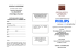SCHEDA DI ISCRIZIONE Fax 0543/35573