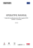 Operative manual