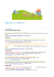 NEWSLETTER nr. 44 - GENNAIO 2015 Appuntamenti TUTTI I WEEK