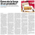 Dovestalaforza diunprodotto?