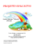 Progetto Educativo scuola dell`infanzia