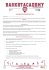 Regolamento Interno - Basket Academy Mirabello