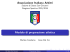 Modulo di preparazione atletica
