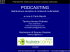 Slide intervento -podcasting e formazione
