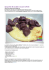 Spezzatino di tacchino con puré all`olio