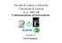 Comunicazione ed interazione