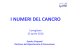 i numeri del cancro