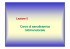 Cenni di aerodinamica bidimensionale